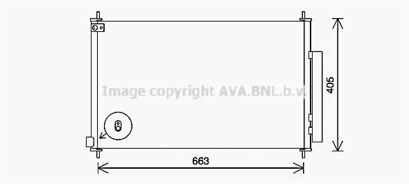 Condenser, air conditioning (HD5312D)