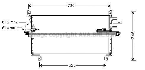Condenser, air conditioning (LC5069D)