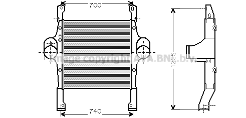 Charge Air Cooler (IV4067)