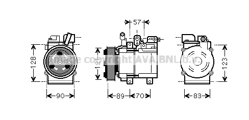 Compressor, air conditioning (HYK257)