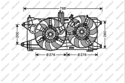 Fan, engine cooling (FT907F004)