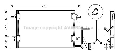Condenser, air conditioning (AI5173)
