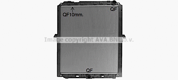 Radiator, engine cooling (ME2335)