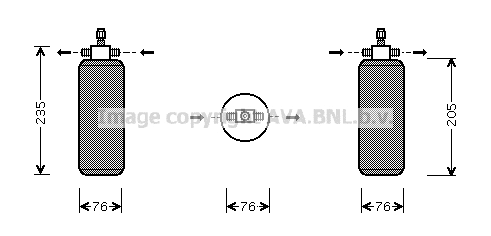 Dryer, air conditioning (IVD051)