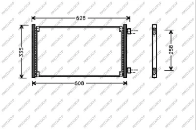 Condenser, air conditioning (FT133C005)