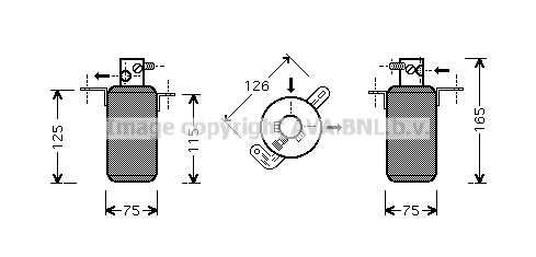 Dryer, air conditioning (MSD373)