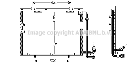 Condenser, air conditioning (MS5207)