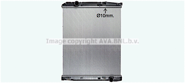 Radiator, engine cooling (ME2150N)