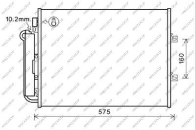 Condenser, air conditioning (RN306C001)