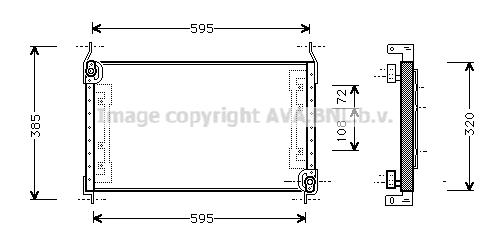 Condenser, air conditioning (FT5194)