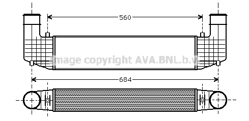 Charge Air Cooler (VN4157)