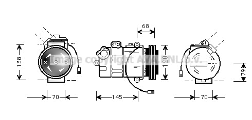 Compressor, air conditioning (AIAK011)