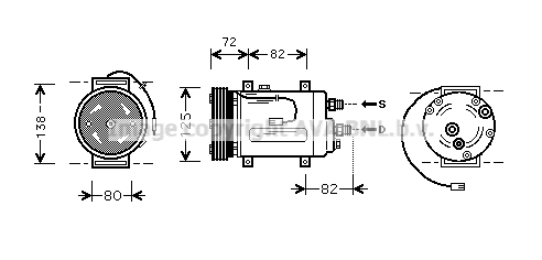 Compressor, air conditioning (AIAK178)