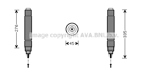 Dryer, air conditioning (CND204)