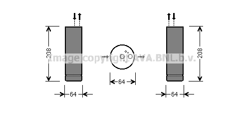 Dryer, air conditioning (MED230)