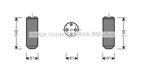 Dryer, air conditioning (DND208)