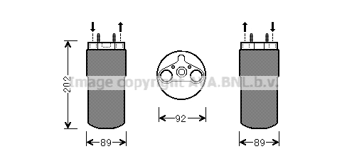 Dryer, air conditioning (RTD556)