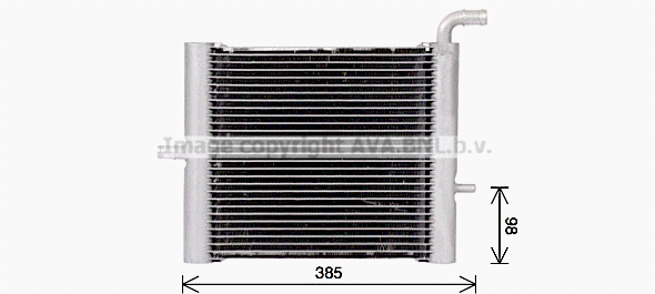 Radiator, engine cooling (AU2334)