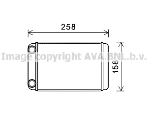 Heat Exchanger, interior heating (OLA6677)