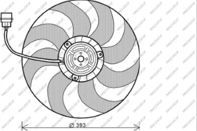 Fan, engine cooling (SK322F002)