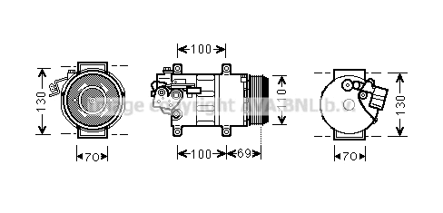 Compressor, air conditioning (MSK576)