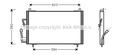 Condenser, air conditioning (PE5182)