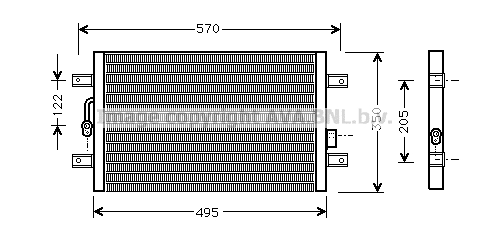 Condenser, air conditioning (FT5196)