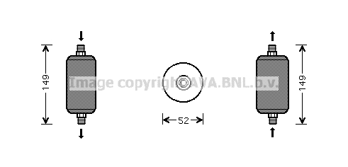 Dryer, air conditioning (DFD027)