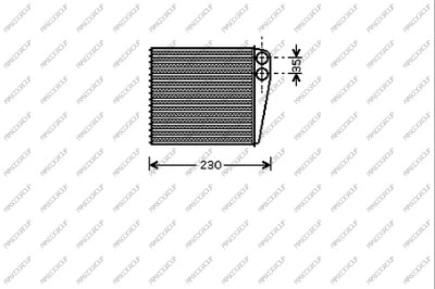 Heat Exchanger, interior heating (VG055H001)