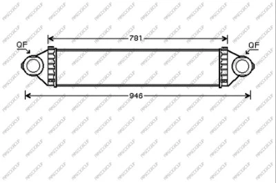 Charge Air Cooler (ME324N001)