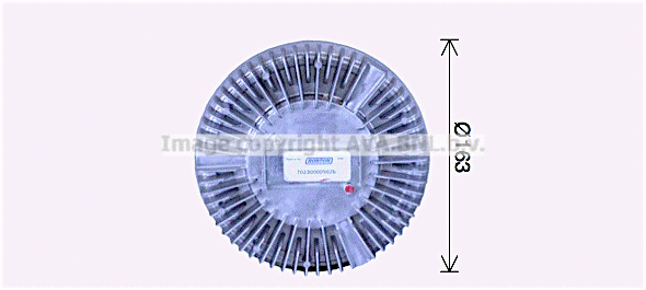 Clutch, radiator fan (IVC109)