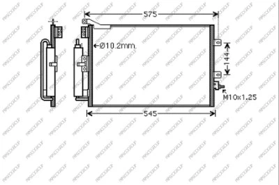 Condenser, air conditioning (RN308C001)