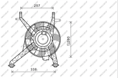 Fan, engine cooling (FD602F002)