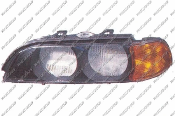 Diffusing Lens, headlight (BM0445004)