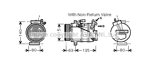 Compressor, air conditioning (RTK487)