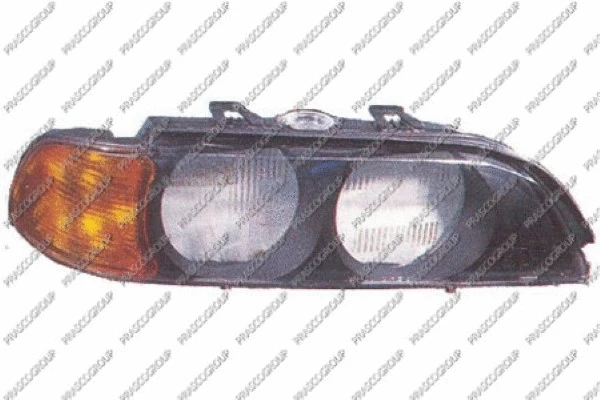 Diffusing Lens, headlight (BM0445003)