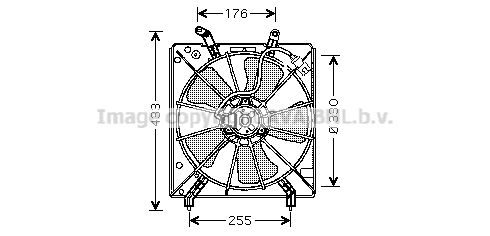 Fan, engine cooling (HD7511)