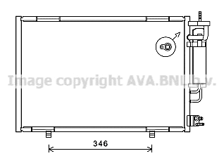 Condenser, air conditioning (FD5490D)