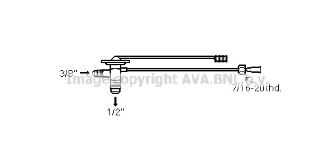 Expansion Valve, air conditioning (BW1544)