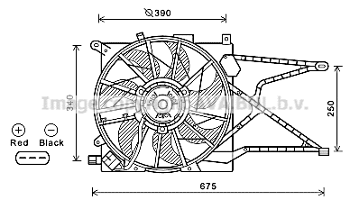 Fan, engine cooling (OL7597)