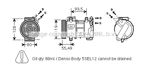 Compressor, air conditioning (PEK315)