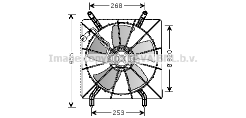 Fan, engine cooling (HD7519)