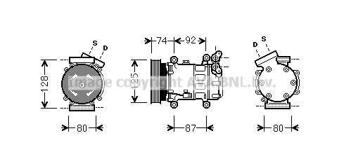 Compressor, air conditioning (RTK452)