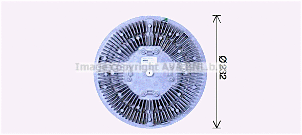 Clutch, radiator fan (MNC077)