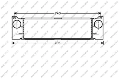Charge Air Cooler (ME909N001)