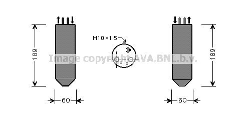 Dryer, air conditioning (KAD042)