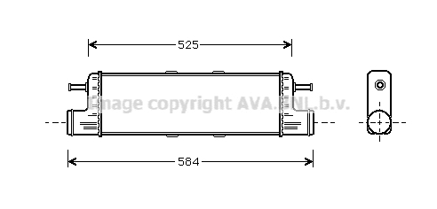 Charge Air Cooler (MS4285)