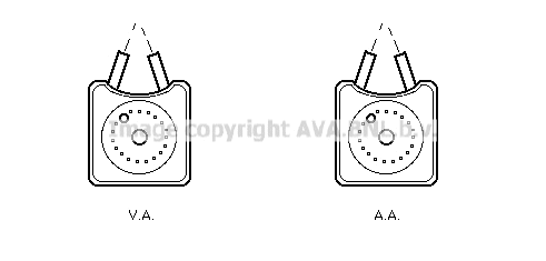 Oil Cooler, engine oil (VN3106)