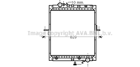 Radiator, engine cooling (ME2103)