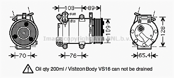 Compressor, air conditioning (FDK392)